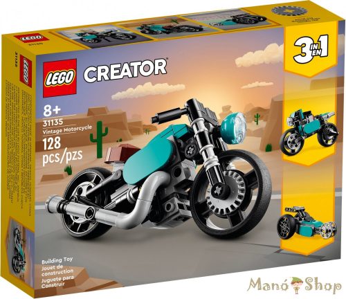  LEGO Creator - Veterán motorkerékpár