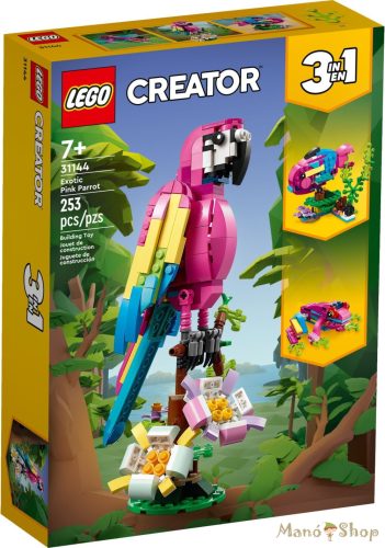 LEGO Creator - Egzotikus rózsaszín papagáj