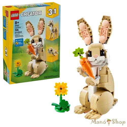 LEGO® Creator 3-in-1 - Aranyos nyuszi (31162)