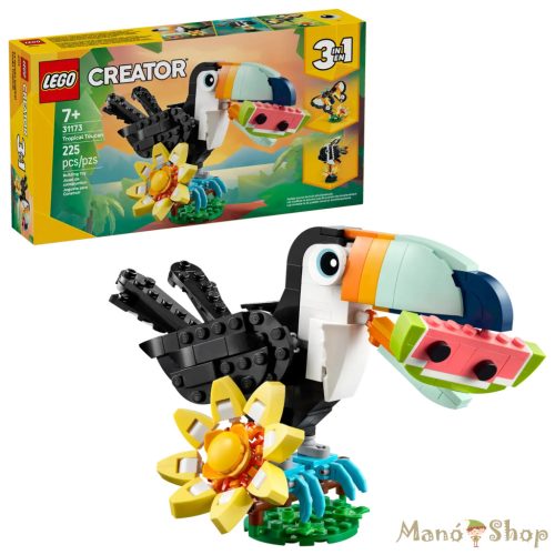LEGO® Creator 3-in-1 - Vadállatok: Trópusi tukán (31173)