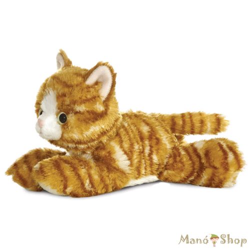 Aurora Mini Flopsies: Molly, a csíkos kiscica plüss – 20 cm