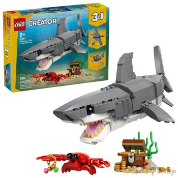   LEGO® Creator 3-in-1: Veszedelmes cápa egy kincsesládával (31381)