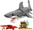 LEGO® Creator 3-in-1: Veszedelmes cápa egy kincsesládával (31381)