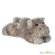 Aurora Mini Flopsies: Víziló plüss – 20 cm