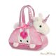 Aurora Fancy Pal: Peek a Boo Unikornis táskában – 20 cm
