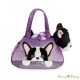Aurora Fancy Pal: Peek a Boo Francia Bulldog táskában – 20 cm