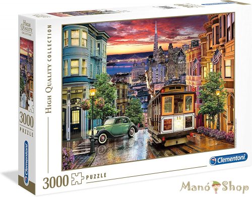 Clementoni - San Francisco 3000 db-os puzzle