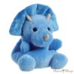 Aurora Palm Pals: Tank, a triceratops plüss – 13 cm
