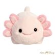 Aurora Spudsters: Axel, a rózsaszín axolotl plüss – 25 cm