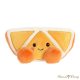 Aurora Palm Pals: Mandarin plüss – 13 cm
