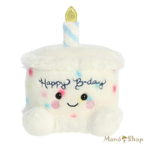 Aurora Palm Pals: Happy B-Day Cake plüss – 13 cm