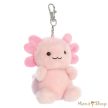 Aurora : Palm Pals Ax Axolotl plüss kulcstartó / táskadísz 10 cm (Palm Pals Ax Axolotl Clip-On)