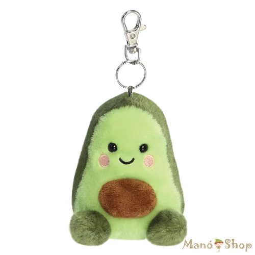 Aurora World: Palm Pals: 10 cm Airy Avocado Avokádó Plüss Kulcstartó / Táskadísz