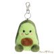 Aurora World: Palm Pals: 10 cm Airy Avocado Avokádó Plüss Kulcstartó / Táskadísz