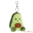 Aurora World: Palm Pals: 10 cm Airy Avocado Avokádó Plüss Kulcstartó / Táskadísz