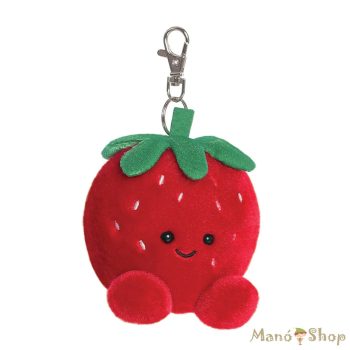   Aurora World: Palm Pals: 10 cm Juicy Eper Plüss Kulcstartó / Táskadísz