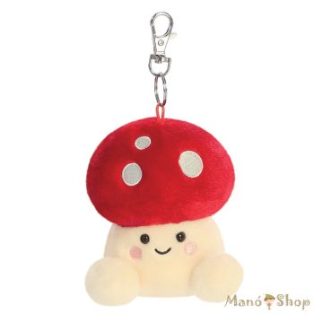   Aurora World: Palm Pals: 10 cm Amanita Légyölő Galóca Plüss Kulcstartó / Táskadísz