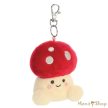 Aurora World: Palm Pals: 10 cm Amanita Légyölő Galóca Plüss Kulcstartó / Táskadísz