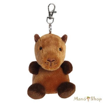   Aurora Palm Pals: Sid, a kapibara plüss kulcstartó – 11 cm