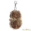 Aurora World: Palm Pals: 10 cm Hedgie Hedgehog Sün Plüss Kulcstartó / Táskadísz