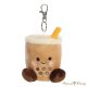 Aurora : Palm Pals Milky Tea Boba plüss kulcstartó / táskadísz 10 cm (Palm Pals Milky Tea Boba Clip-On)