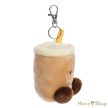 Aurora : Palm Pals Milky Tea Boba plüss kulcstartó / táskadísz 10 cm (Palm Pals Milky Tea Boba Clip-On)