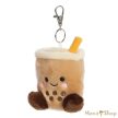Aurora : Palm Pals Milky Tea Boba plüss kulcstartó / táskadísz 10 cm (Palm Pals Milky Tea Boba Clip-On)