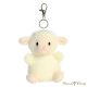 Aurora : Palm Pals Woolly Bárány plüss kulcstartó / táskadísz 10 cm (Palm Pals Woolly Lamb Clip-On)