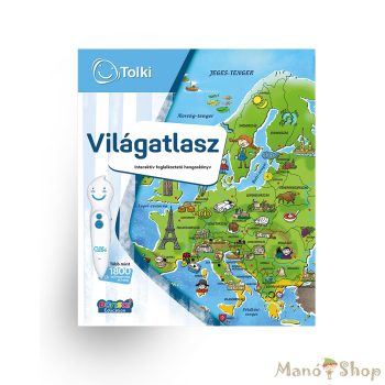 TOLKI Interaktív foglalkoztató könyv - Világatlasz