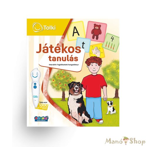 TOLKI Interaktív foglalkoztató könyv - Játékos tanulás