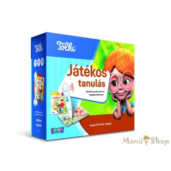   TOLKI Interaktív foglalkoztató könyv - készletben Játékos tanulás