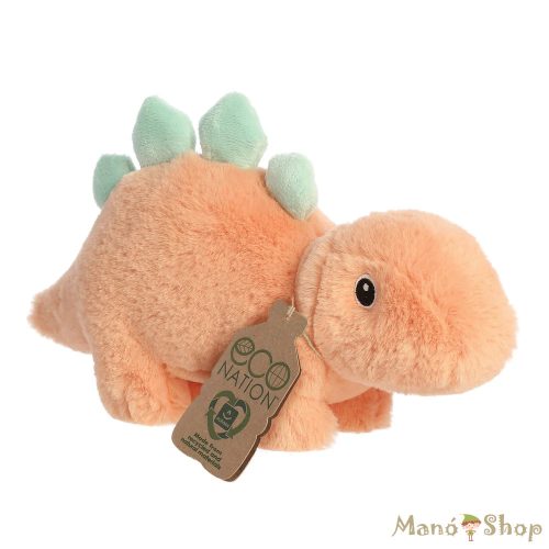 Aurora : Eco Nation Steggy Stegosaurus plüssfigura 23 cm (Eco Nation Steggy Stegosaurus)