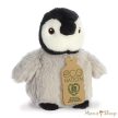 Aurora Eco Nation: Mini Pingvin plüss – 13 cm