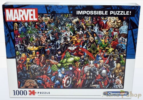 Clementoni - Impossible Marvel 1000 db-os Puzzle