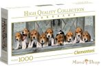   Clementoni - Panoráma Puzzle - Beagle kiskutyák 1000 db-os Puzzle