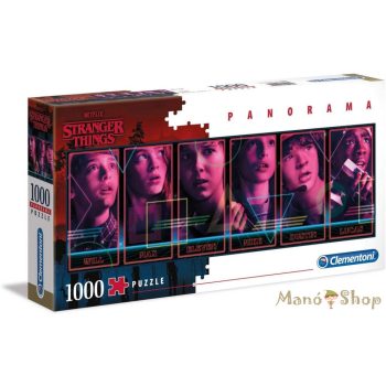 Clementoni  - Stranger Things 1000 db-os Panoráma puzzle