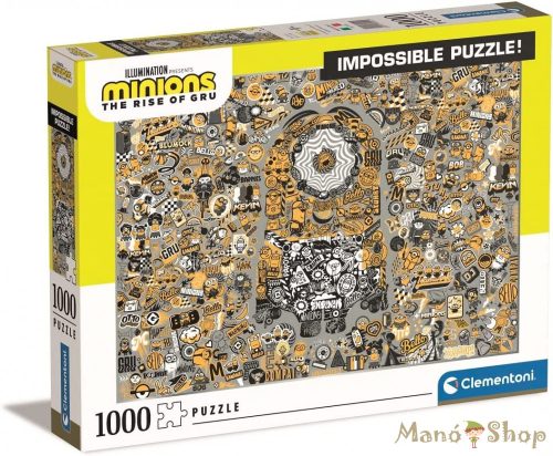 Clementoni - Minyonok 1000 db-os lehetetlen puzzle