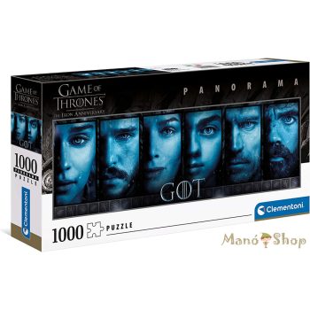 Clementoni  - Trónok harca 1000 db-os Panoráma puzzle