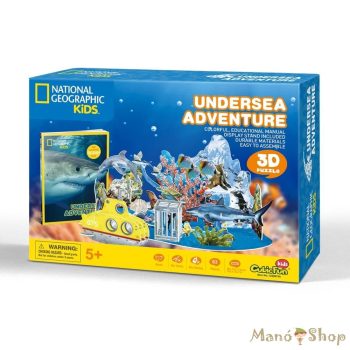   CubicFun - 3D Puzzle National Geographic: Kaland a tenger alatt