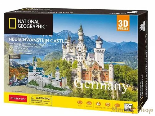 CubicFun - 3D puzzle City Traveller- Neuschwanstein kastély