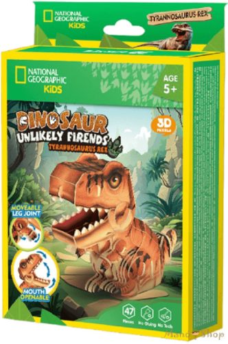 CubicFun - 3D puzzle - National Geographic - Mini T-Rex