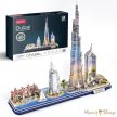 Cubic Fun - 3D puzzle City Line Dubai LED-es