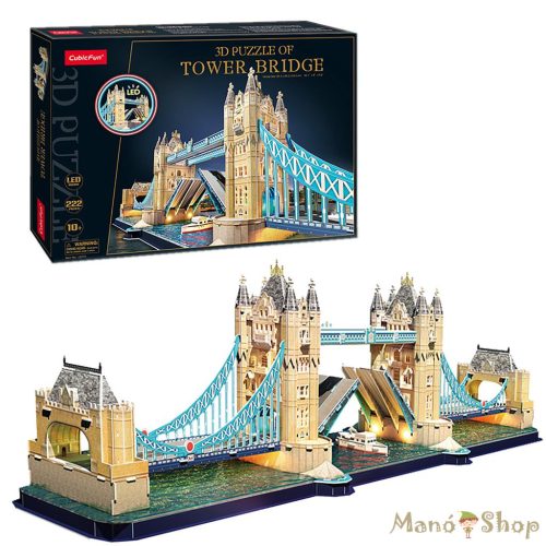 Cubic Fun - 3D puzzle - Tower Bridge LED-s