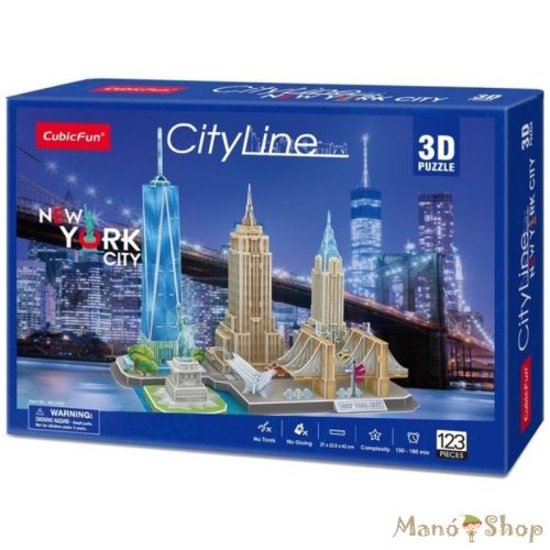 CubicFun - 3D Puzzle City Line: New York