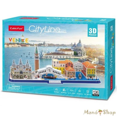 CubicFun - 3D Puzzle City Line: Velence