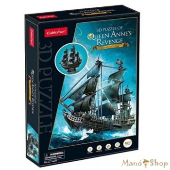 CubicFun - 3D puzzle nagy The Queen Anne's Revenge