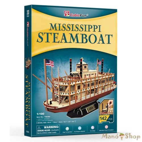 CubicFun - 3D puzzle Mississippi Steamboat