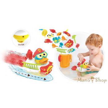 Yookidoo fürdőjáték - Építsünk tűzoltóautót!