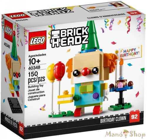  LEGO Brickheadz - Szülinapi bohóc 40348