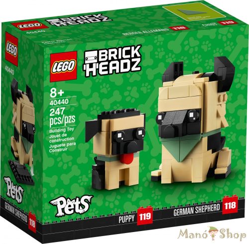 LEGO Brickheadz - Német juhász 40440